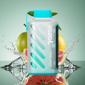 VOZOL Gear Power 20000 Puffs Šalta Mėta, 20mL, 5%, Dual Mesh Coil, Full Screen Display